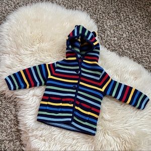Baby Gap 6-12m rainbow stripe cardigan